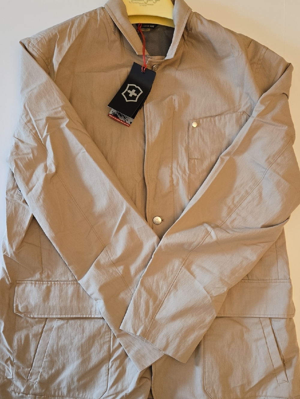 Victorinox Men’s Light Tan Shirt Jacket NWT